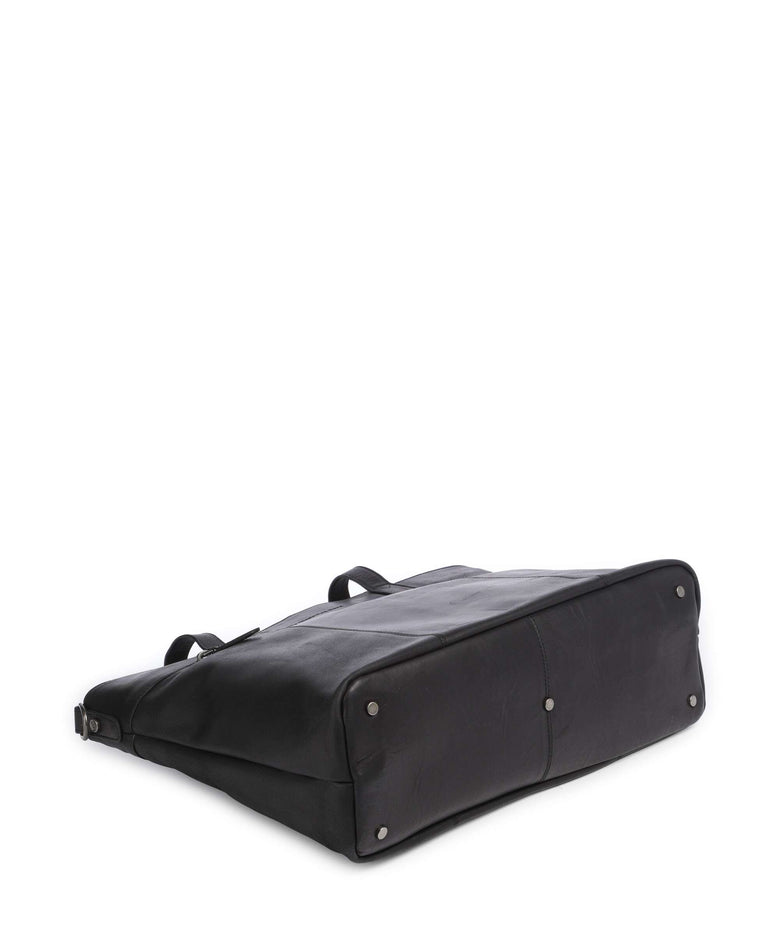 The Chesterfield Brand Wax Pull Up Cow Osira Tote bag black