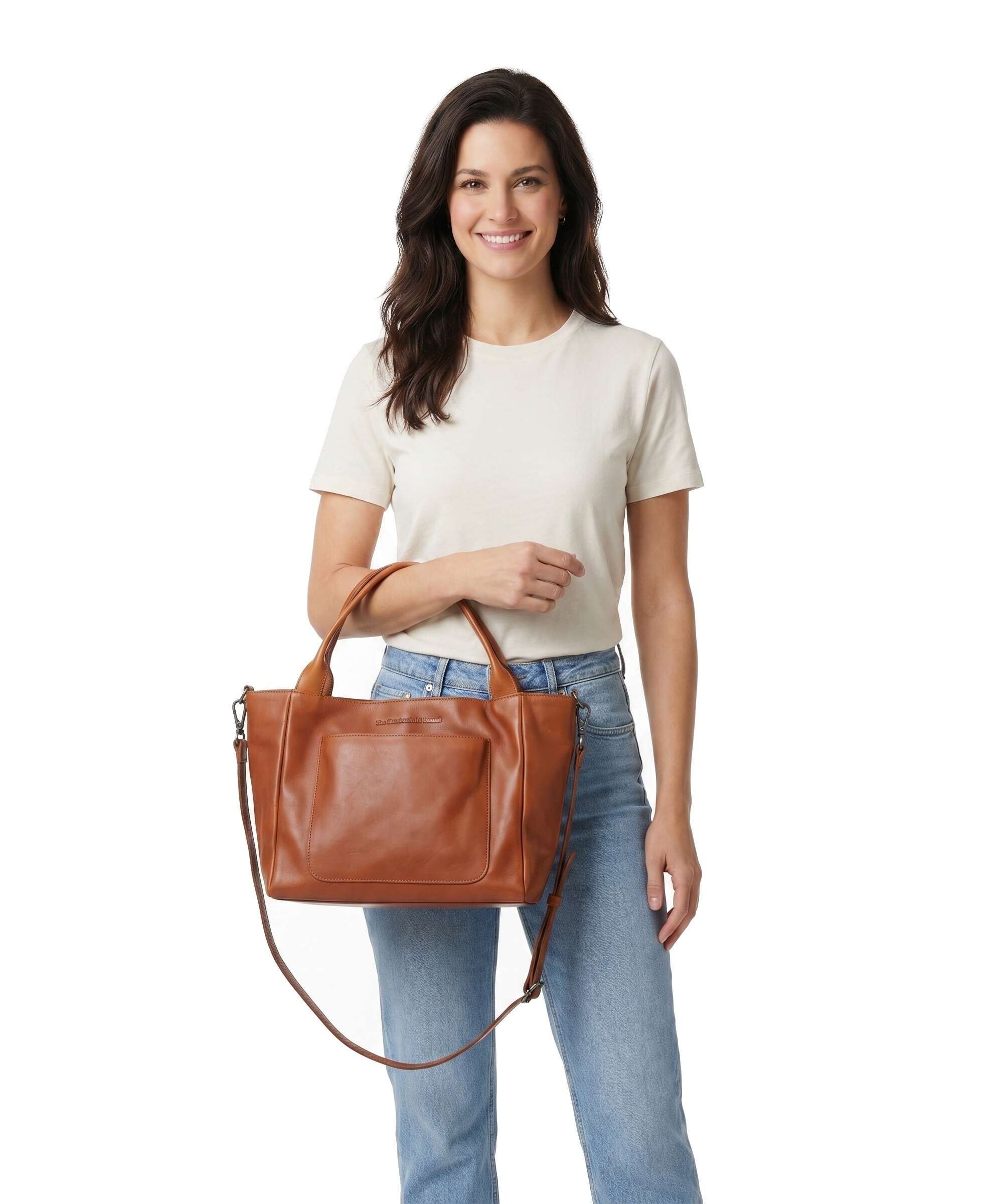 The Chesterfield Brand Wax Pull Up Cow Tenara Shoulder bag cognac