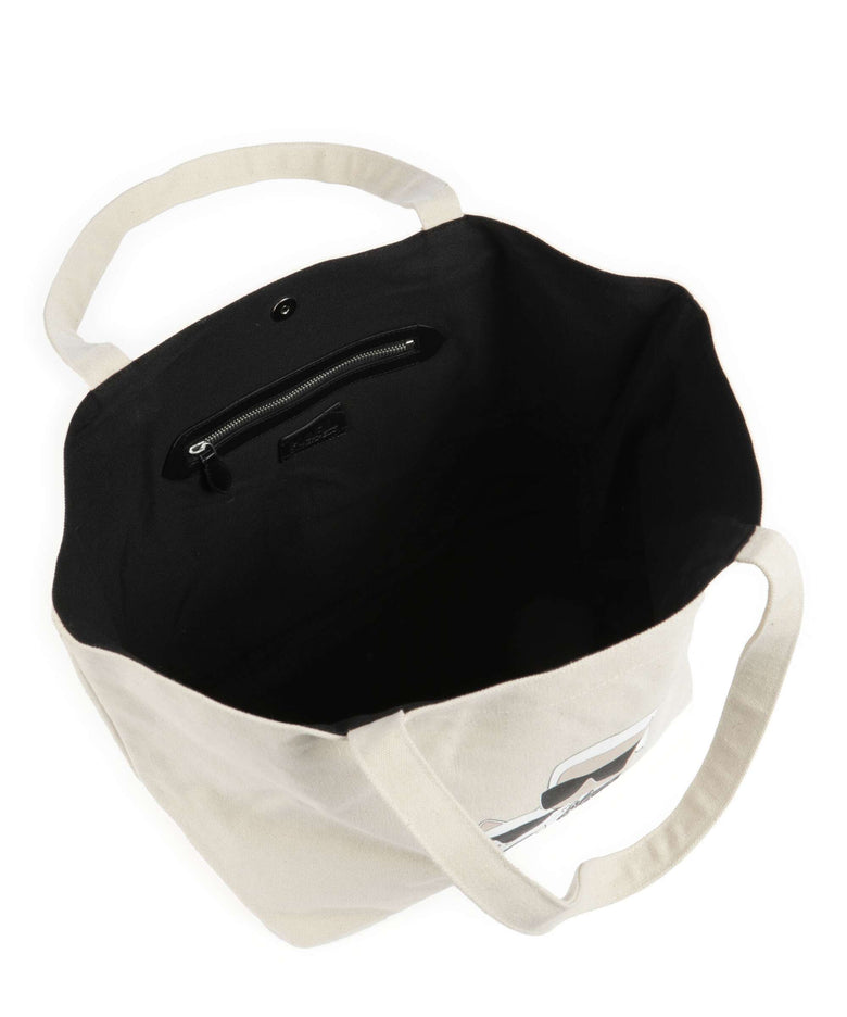 Karl Lagerfeld K/Ikonik 2.0 Tote bag offwhite