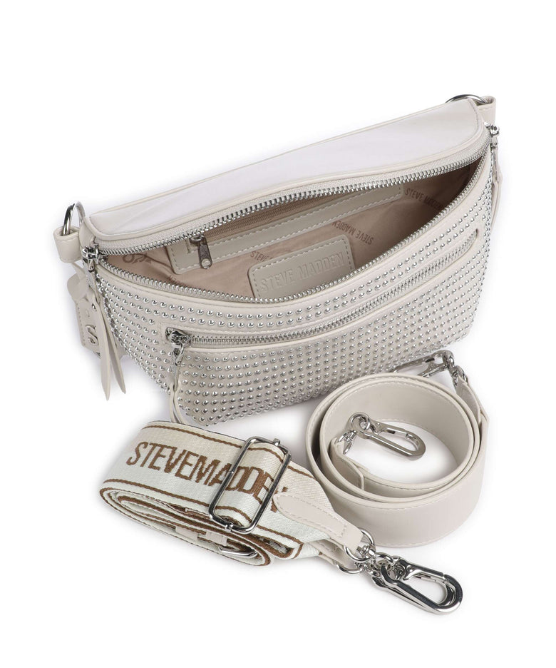 Steve Madden BCLARKES Crossbody bag bone/silver