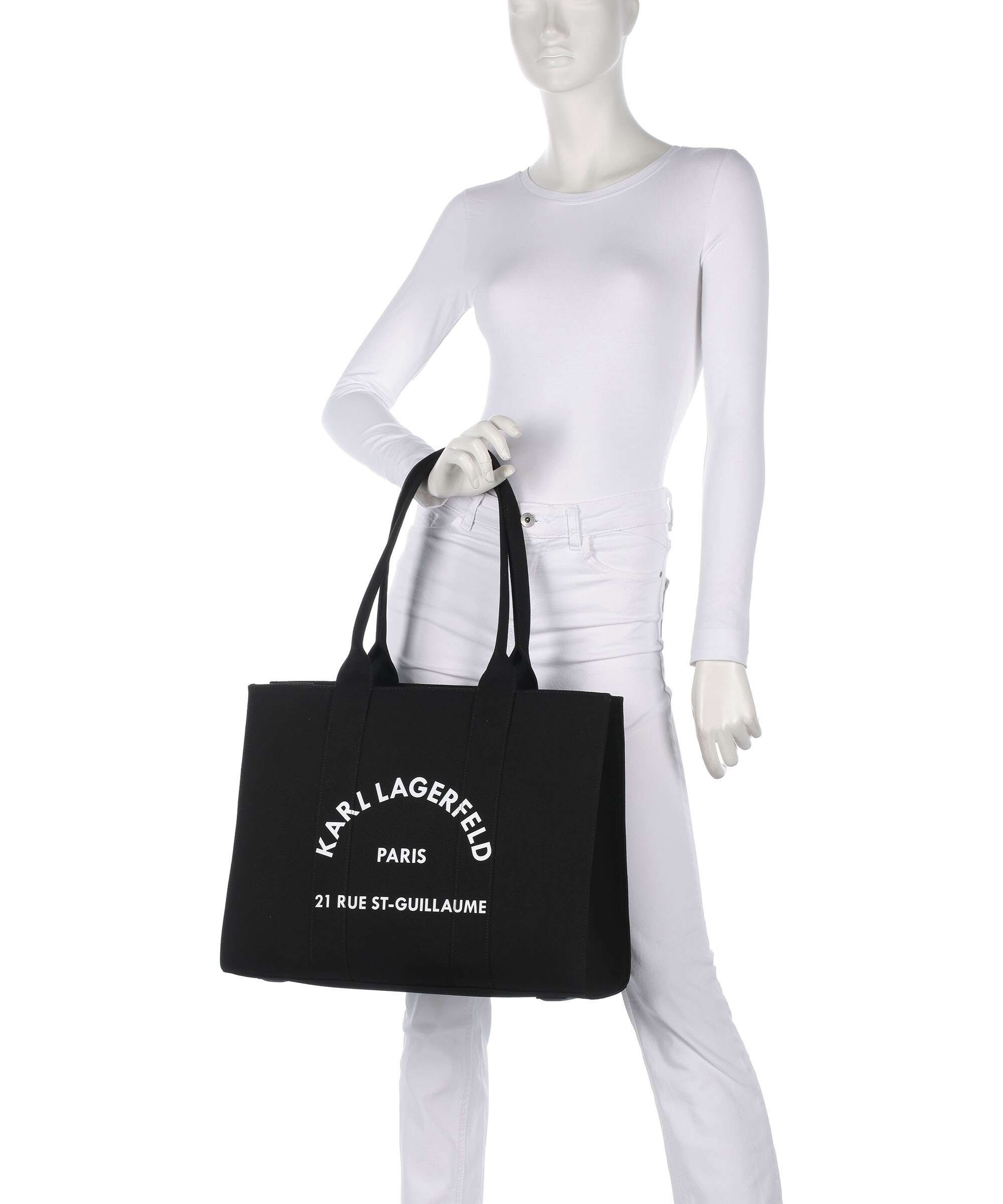 Karl Lagerfeld K/Rue St Guillaume Tote bag black