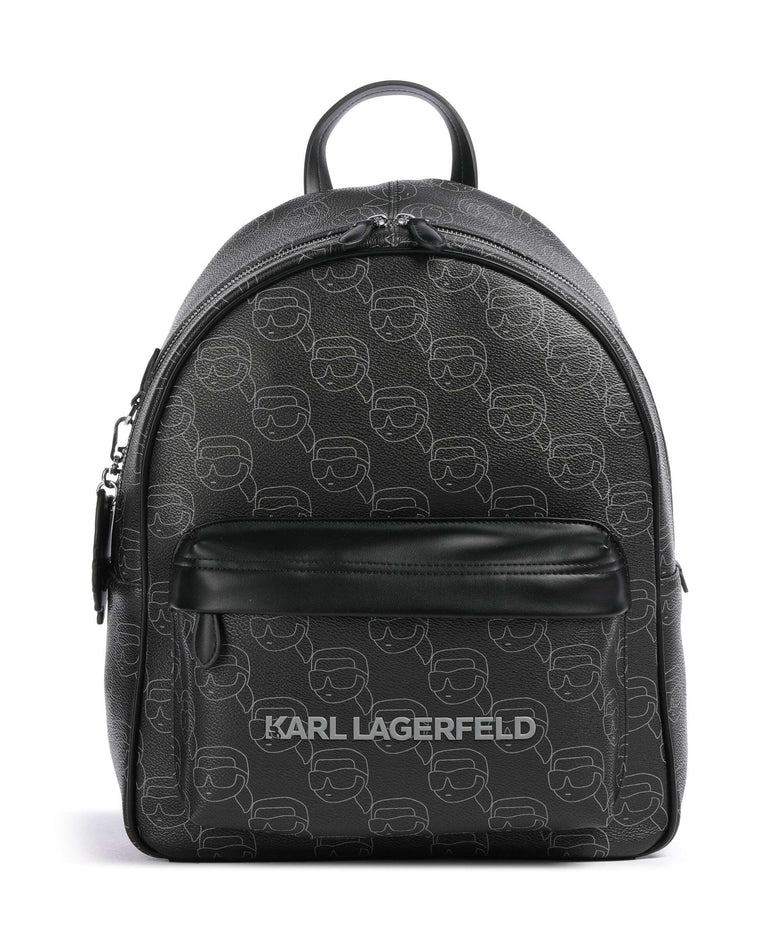 Karl Lagerfeld Ikon Mono Backpack black