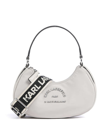 Karl Lagerfeld K/Rue St Guillaume Sac porté épaule cement