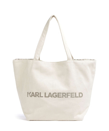 Karl Lagerfeld K/Monogram Cabas natural