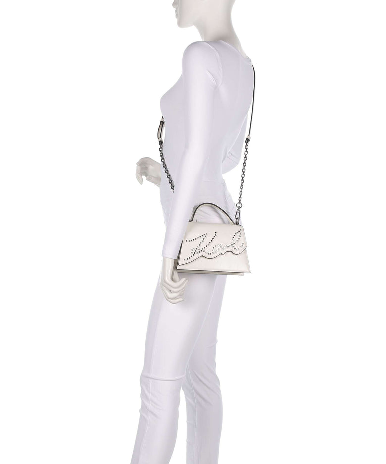 Karl Lagerfeld K/Signature 2.0 Small Handbag offwhite