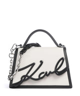 Karl Lagerfeld K/Signature 2.0 Handtasche white/black