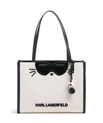 Karl Lagerfeld K/Ikon Choupette Cabas natural