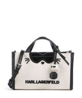 Karl Lagerfeld K/Ikon Choupette Small Handbag natural