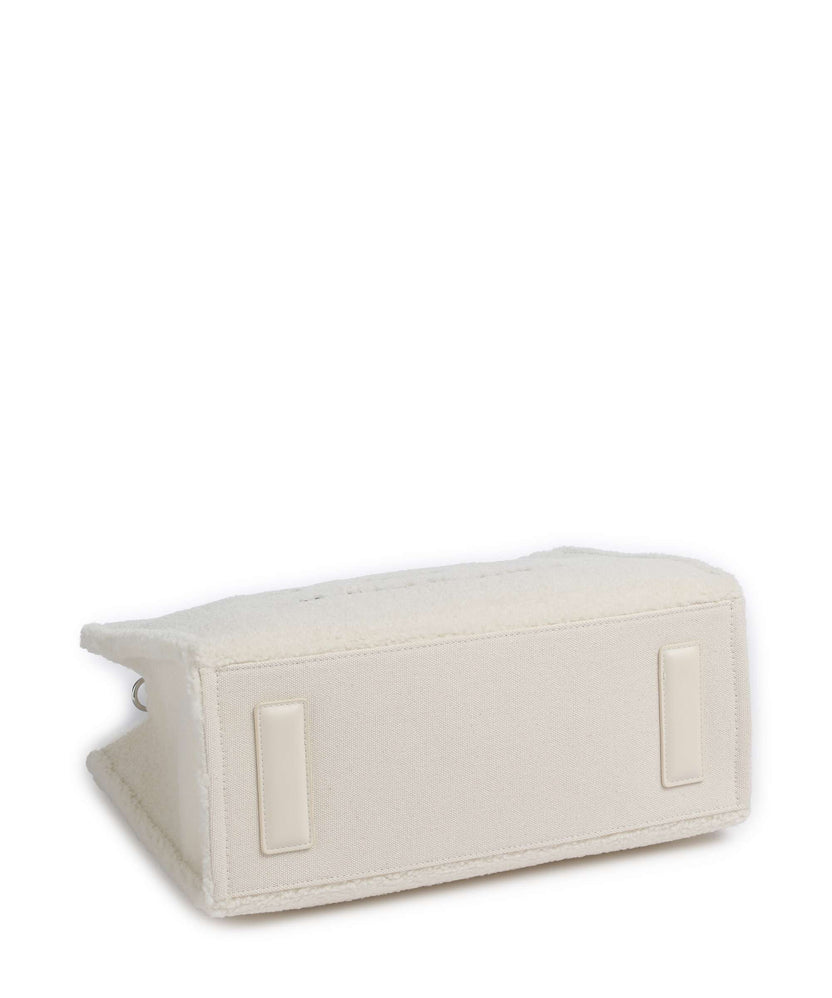 Karl Lagerfeld K/Rue St Guillaume Medium Handbag off white