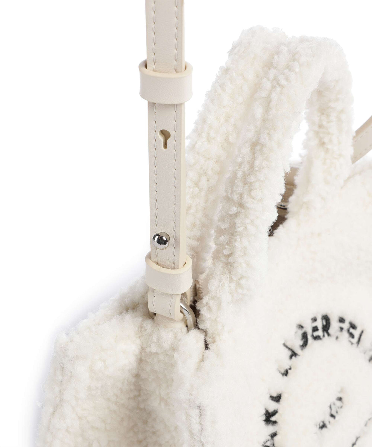 Karl Lagerfeld K/Rue St Guillaume Mini Crossbody bag off white