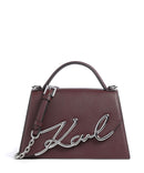 Karl Lagerfeld K/Signature 2.0 Medium Handtasche windsor/burgundy