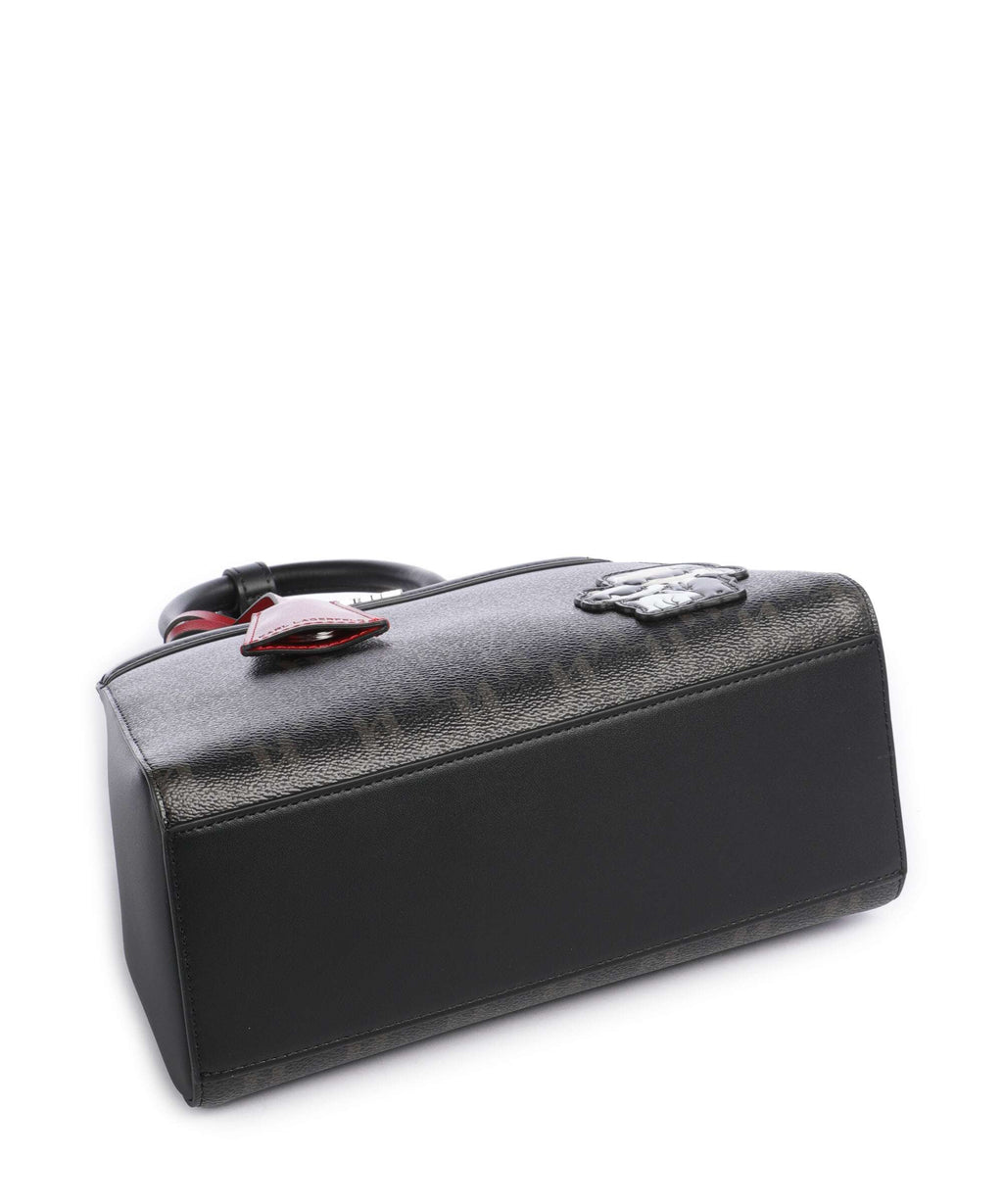 Karl Lagerfeld Ikon Monogram Handbag brown/kl mono