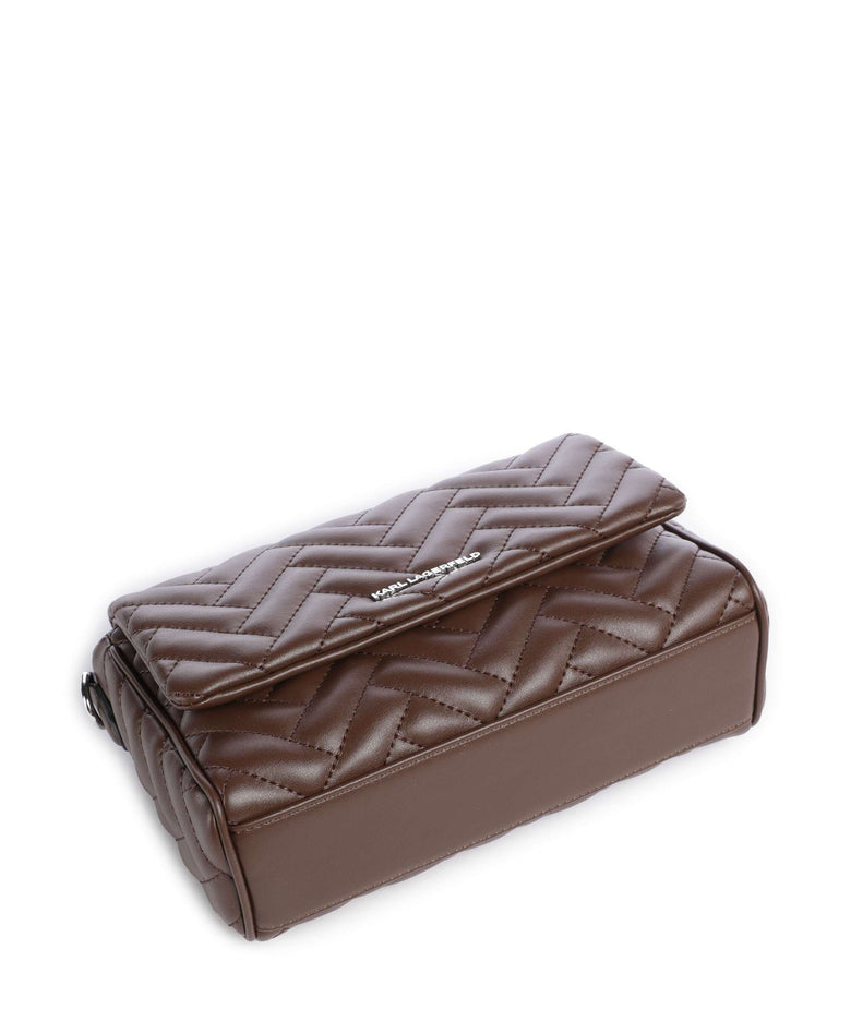 Karl Lagerfeld K/Brick Crossbody bag dark friar brown