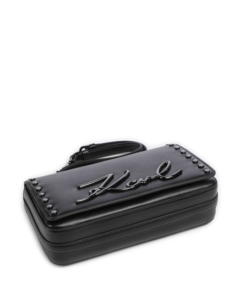 Karl Lagerfeld K/Signature 2.0 Shoulder bag black embellishment