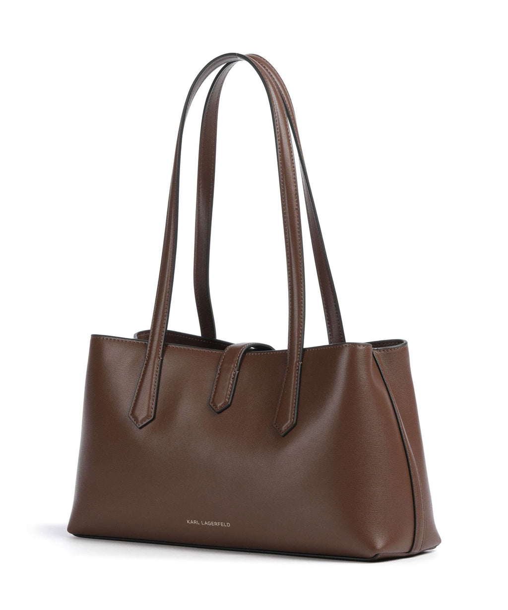 Karl Lagerfeld K/Autograph Shoulder bag dark friar brown