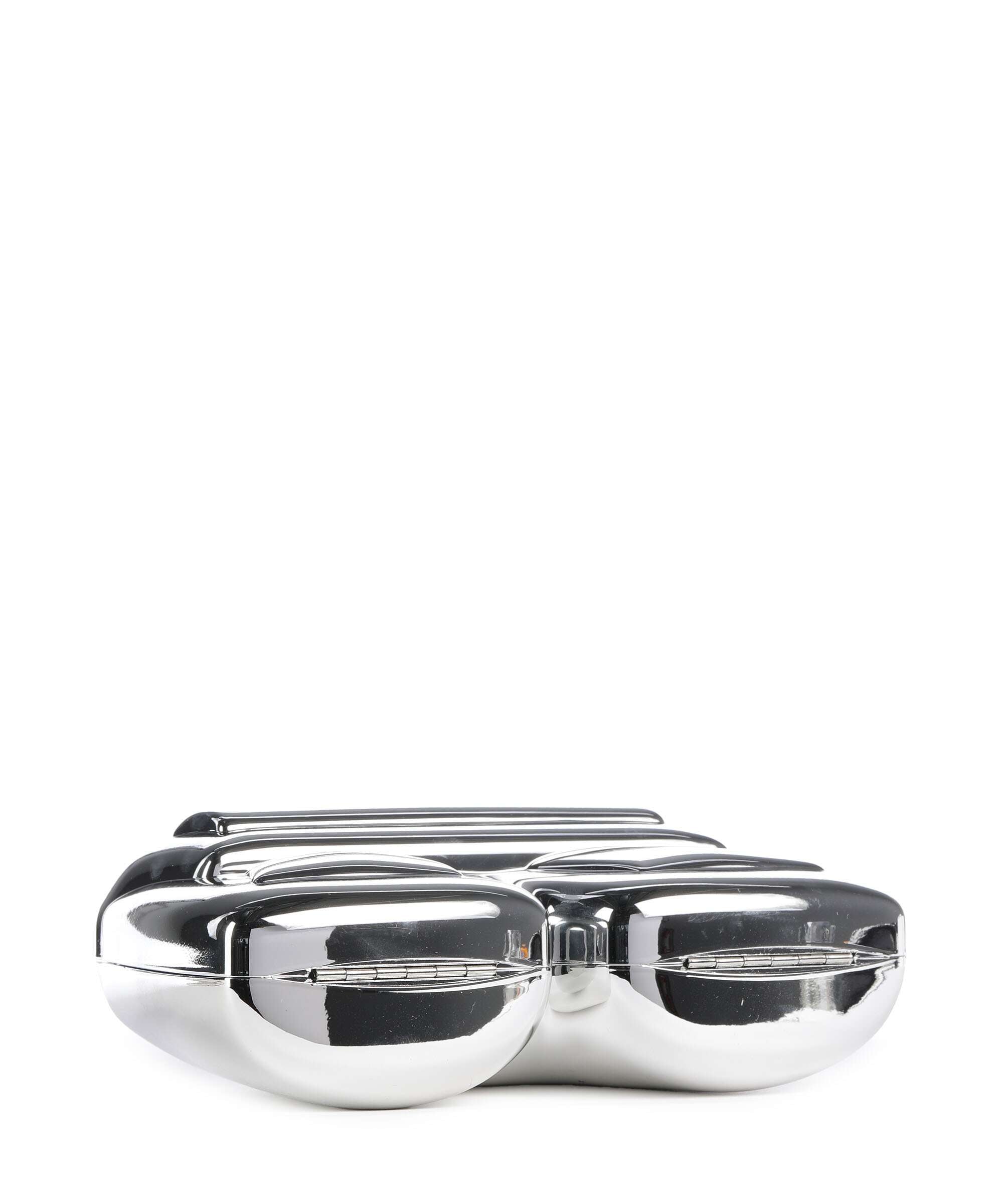 Karl Lagerfeld Ikon K Crossbody bag silver metal