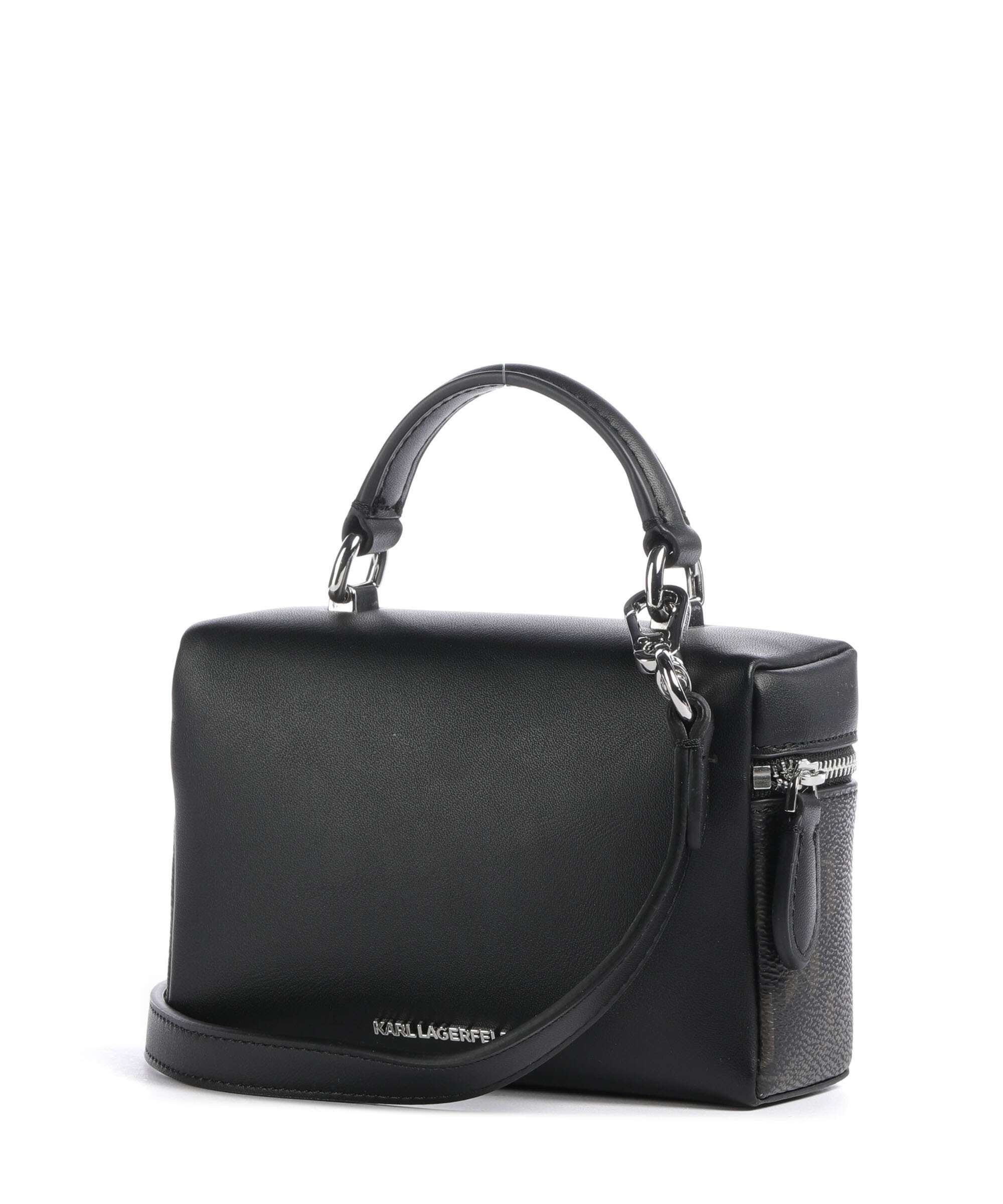 Karl Lagerfeld Ikon Monogram Small Crossbody bag brown/kl mono