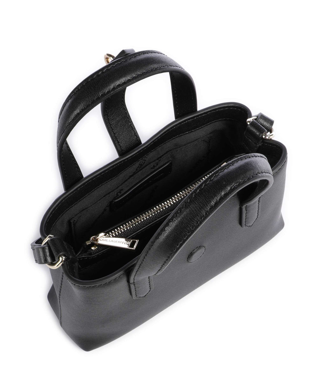 Karl Lagerfeld K/Autograph Padlock Crossbody bag black/gold