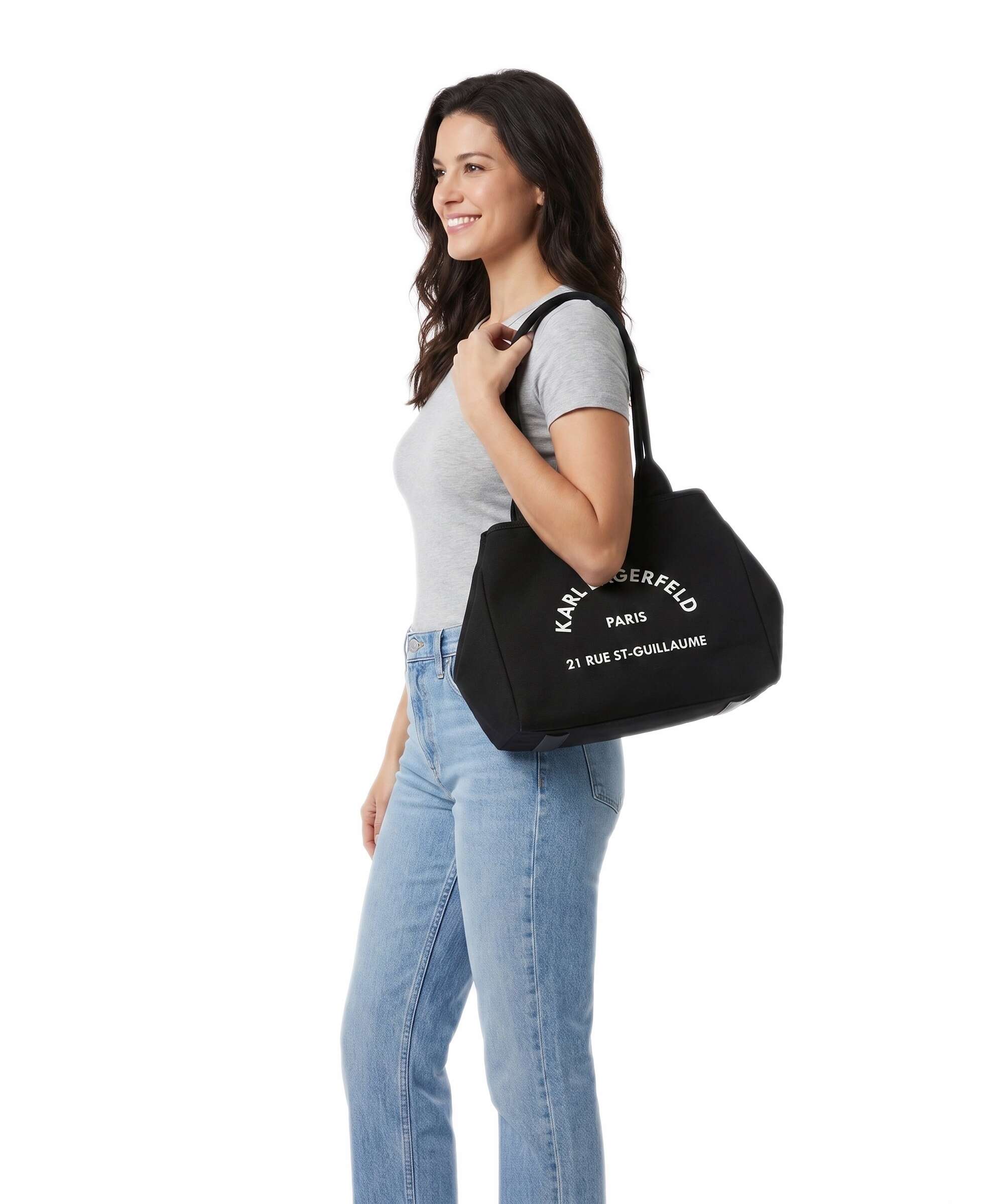 Karl Lagerfeld K/Rue St Guillaume Tote bag black