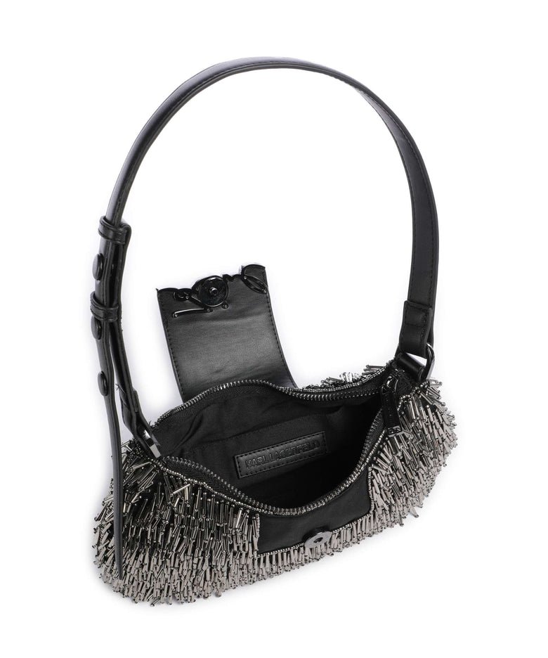 Karl Lagerfeld K/Signature Shoulder bag black embellishment