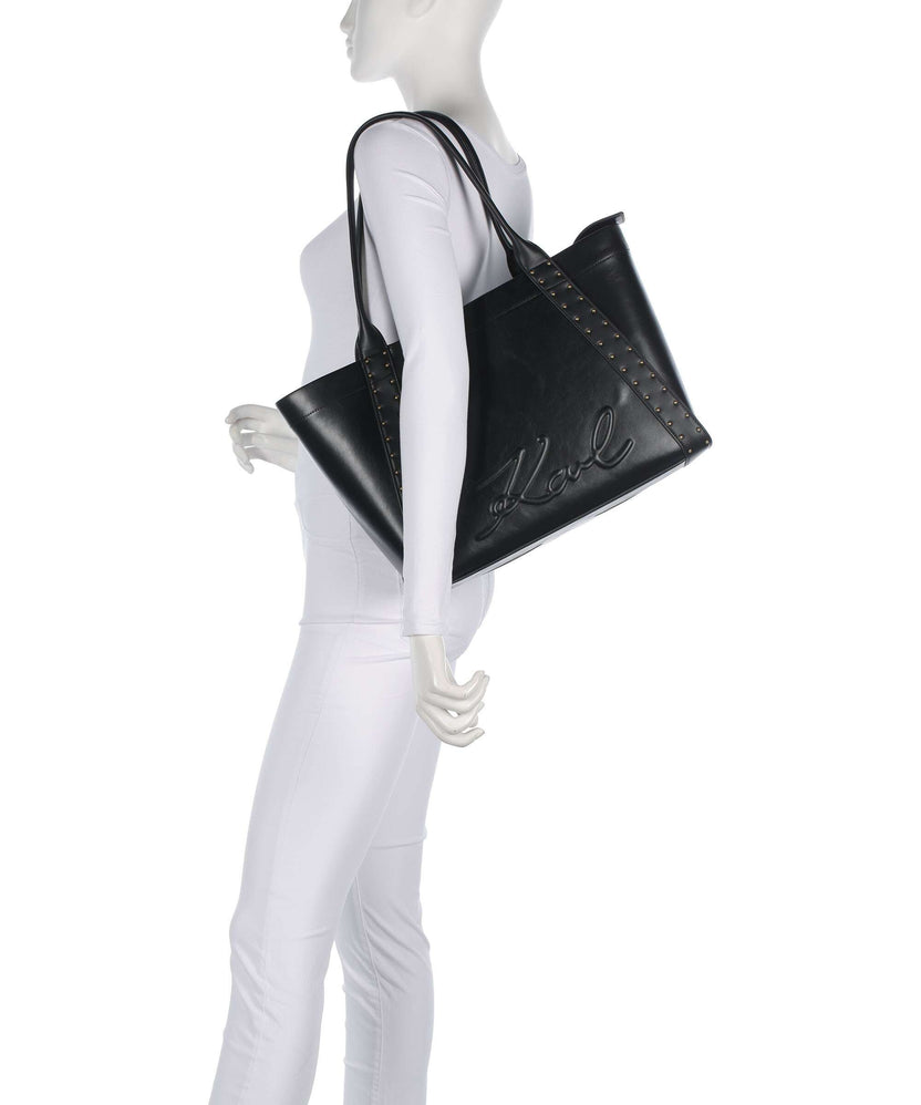 Karl Lagerfeld K/Ville Medium Tote bag black/gold