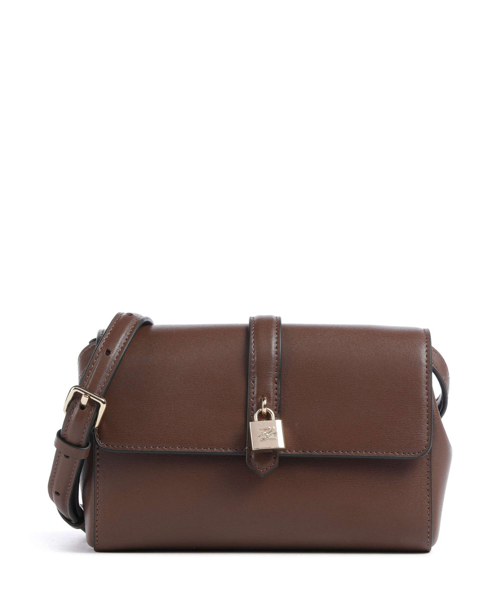 Karl Lagerfeld K/Autograph Small Crossbody bag dark friar brown