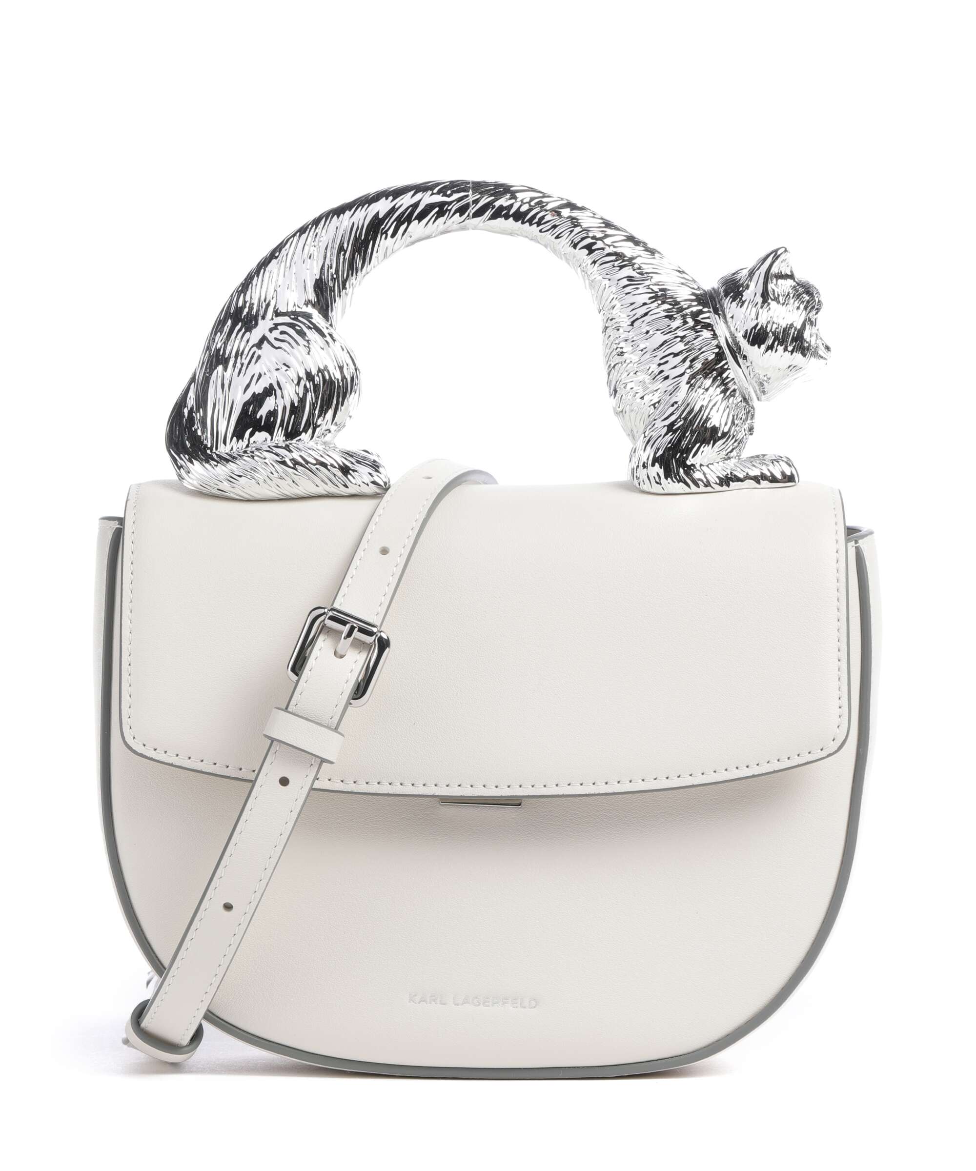 Karl Lagerfeld Ikon Choupette Crossbody bag off white