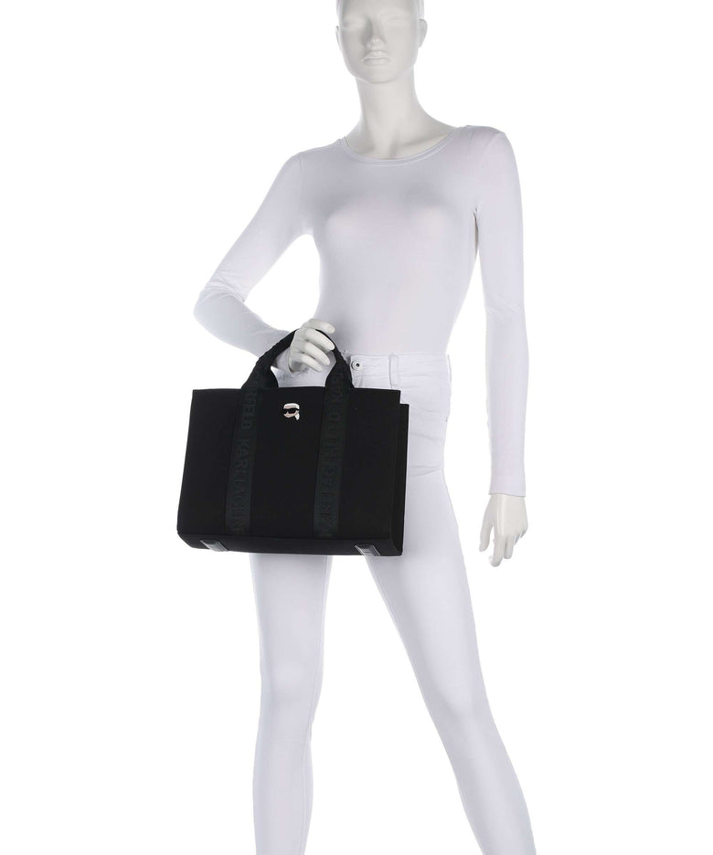 Karl Lagerfeld Ikon Medium Handbag black