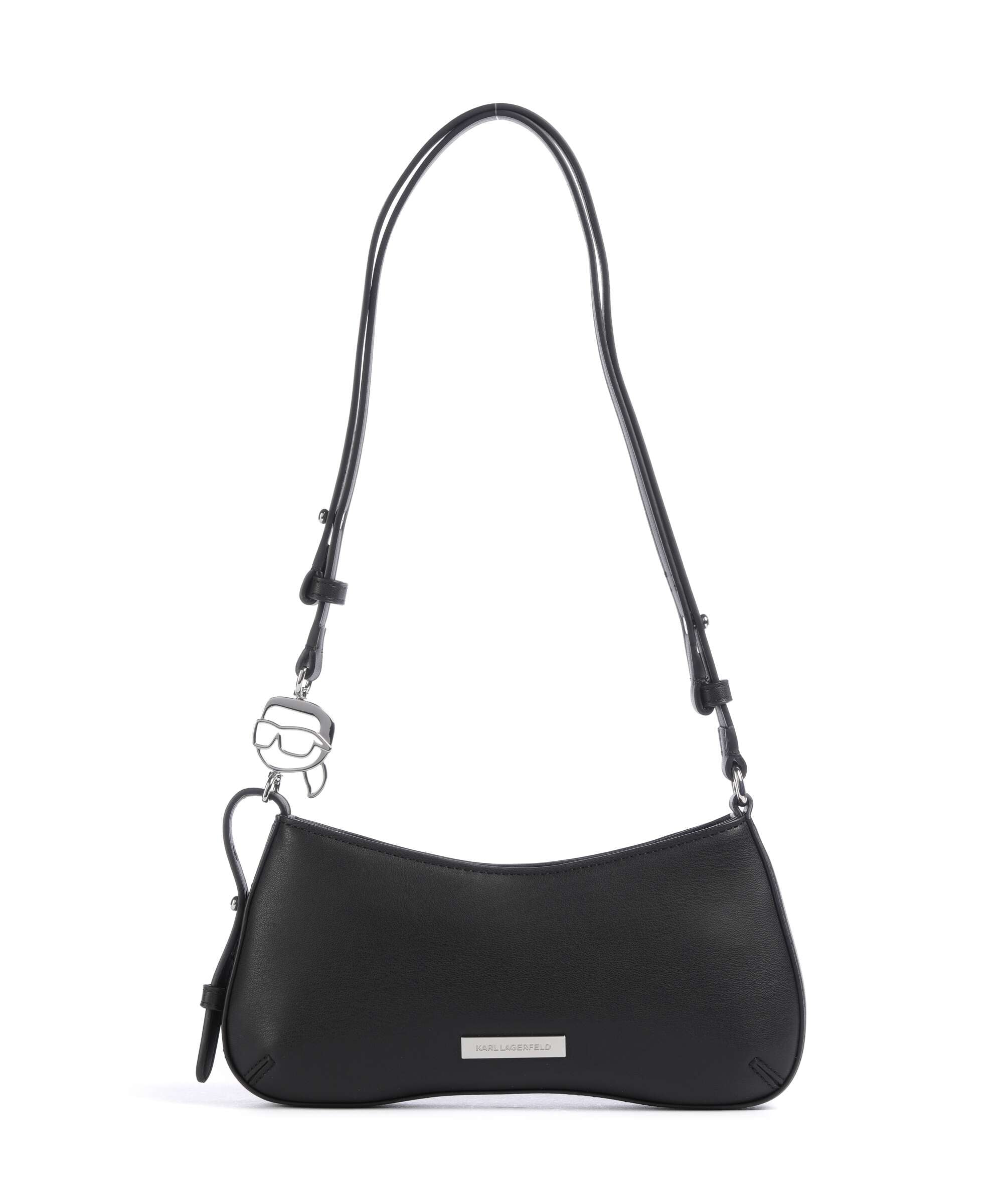 Karl Lagerfeld Ikon Smooth Shoulder bag black
