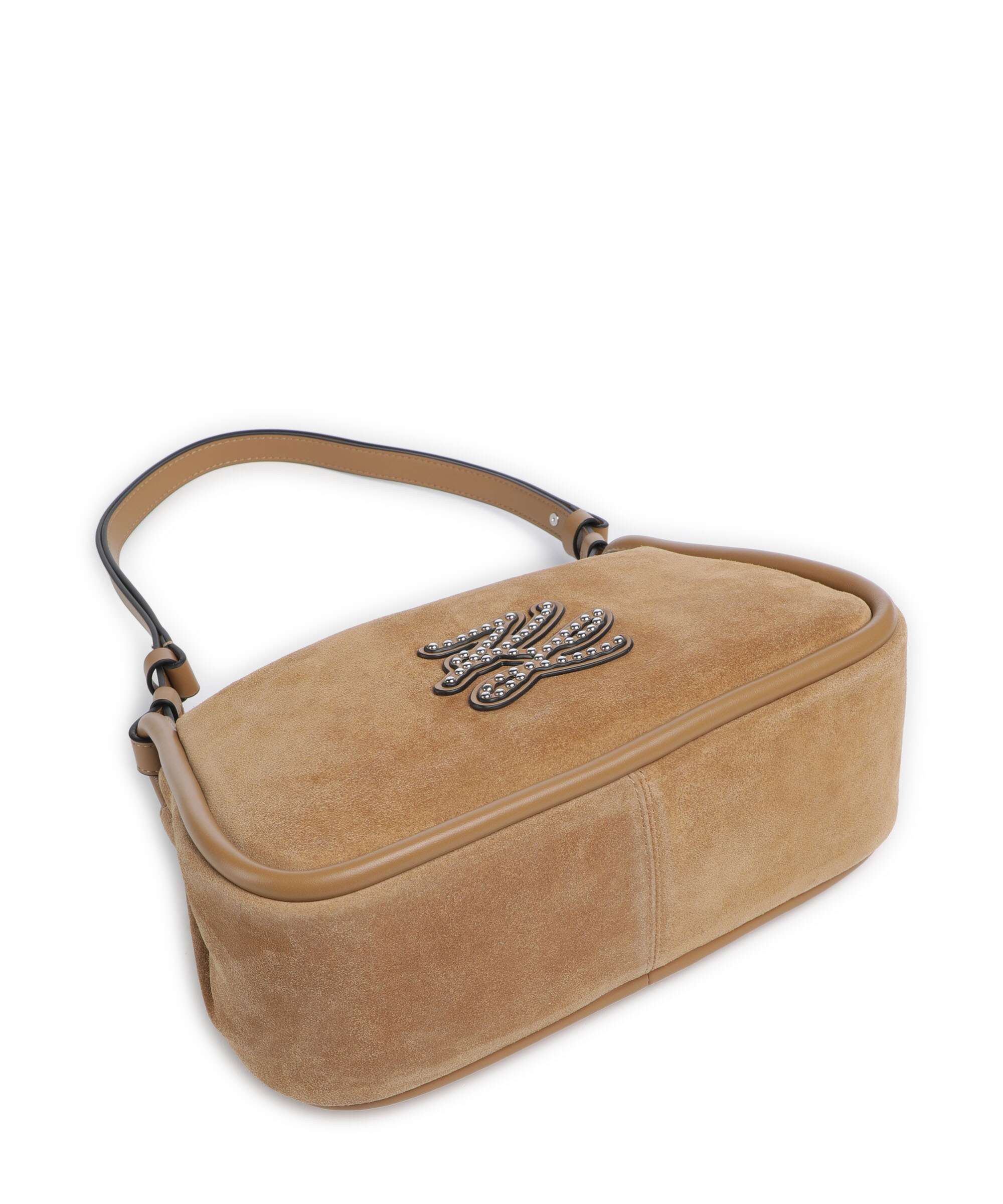 Karl Lagerfeld K/Autograph Patch Shoulder bag caramel