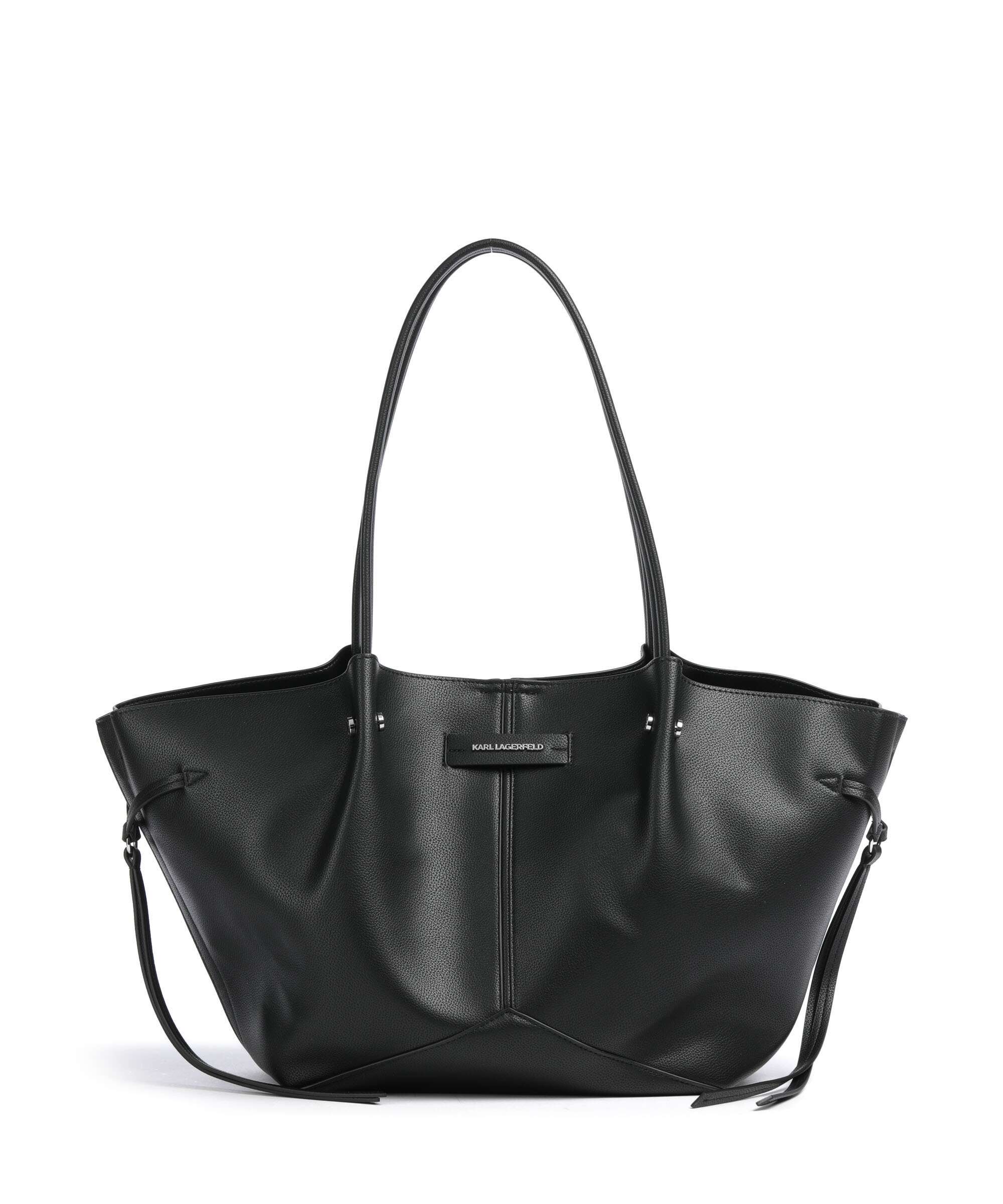 Karl Lagerfeld K/Pierced Medium Tote bag black nickel