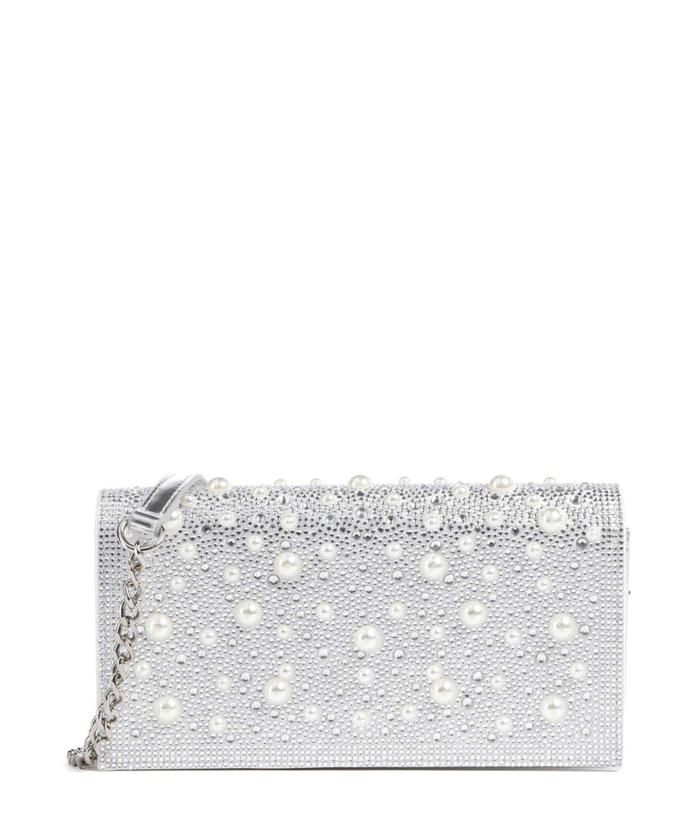 Steve Madden BFOREVER Crossbody bag silver pearl