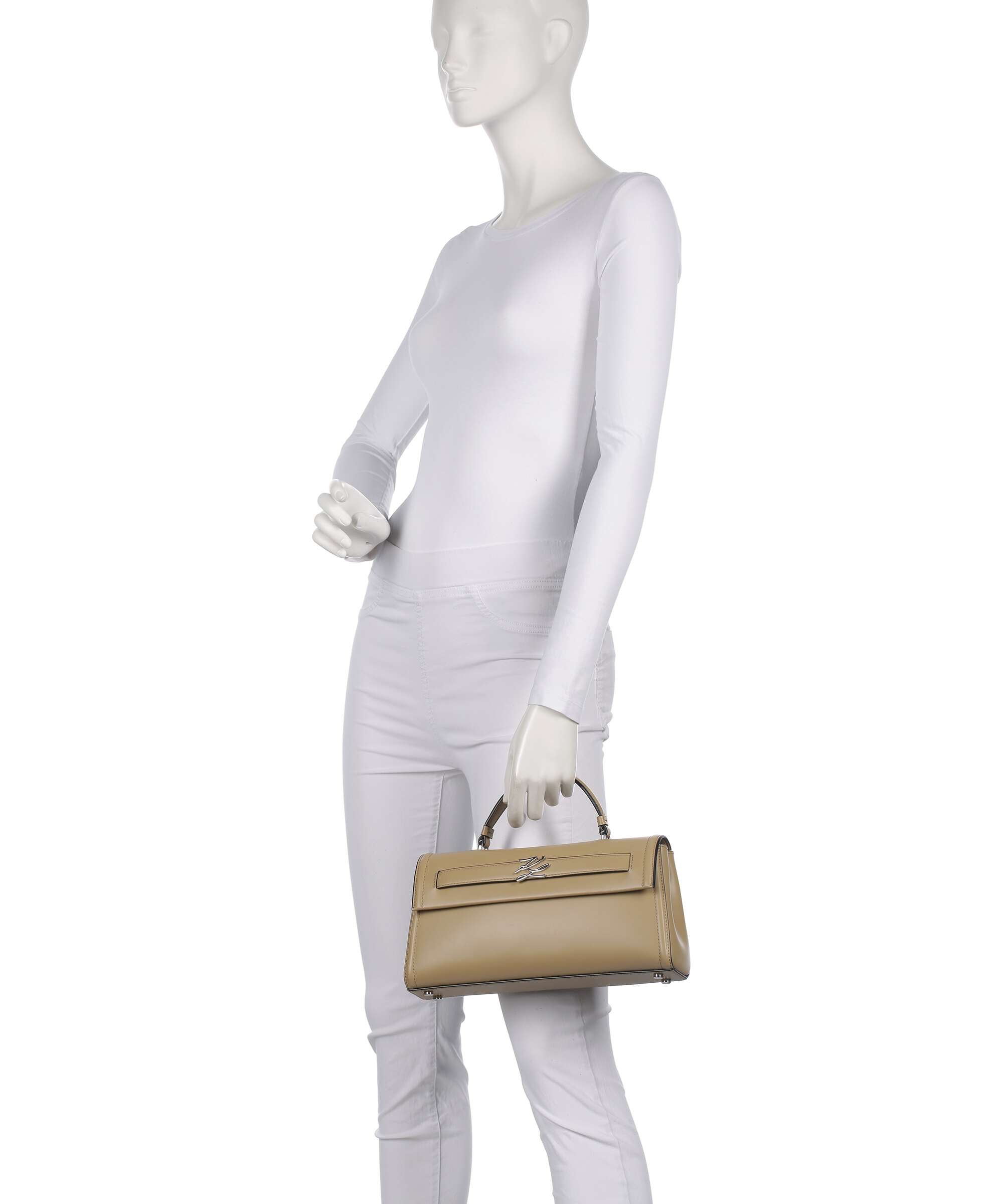 Karl Lagerfeld K/Autograph Small Handbag dijon