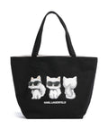 Karl Lagerfeld Ikon Choupette Tote bag black
