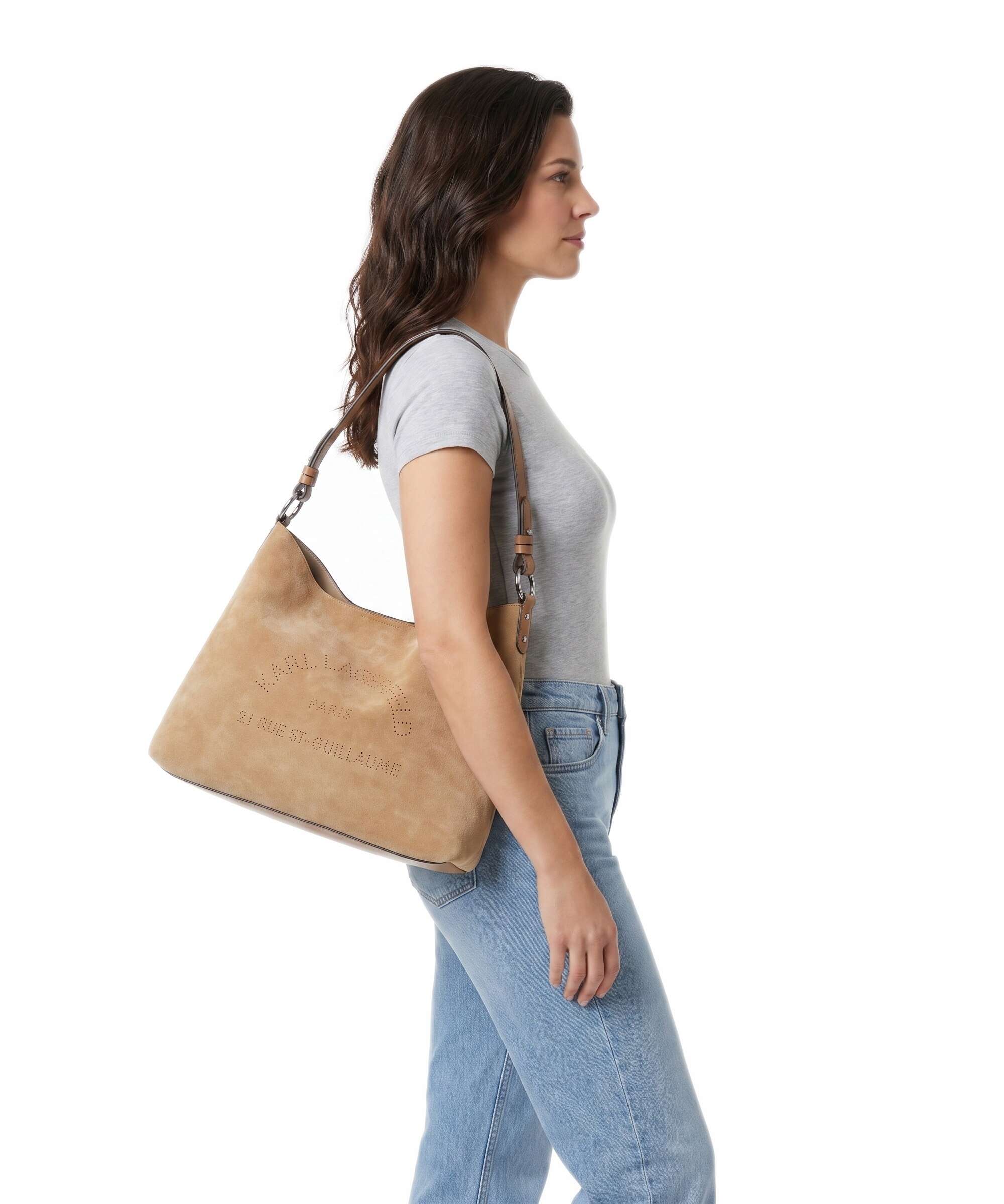 Karl Lagerfeld K/Daily Hobo bag caramel