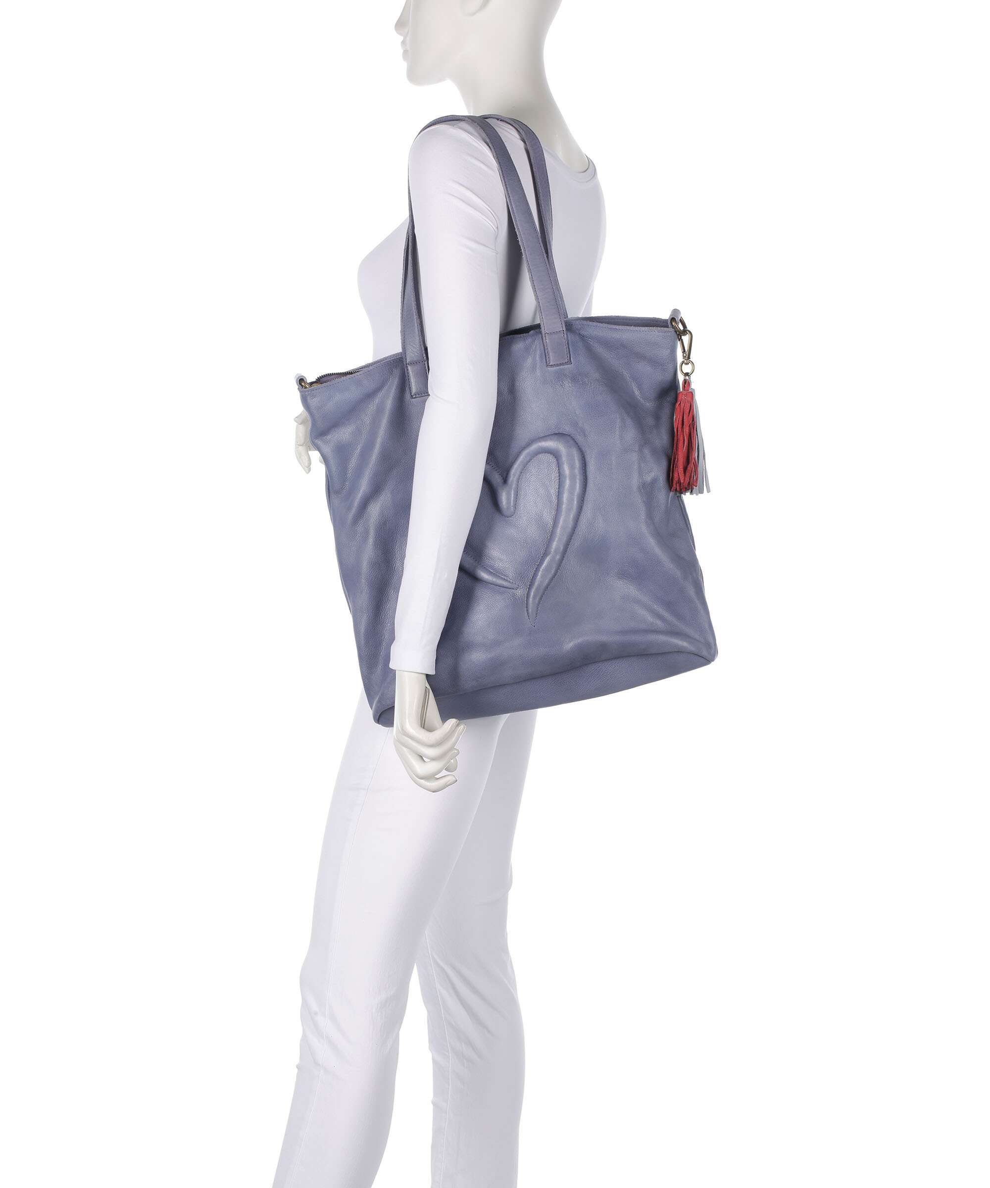 Taschendieb Wien Herzweg 1 Tote bag lila lavender