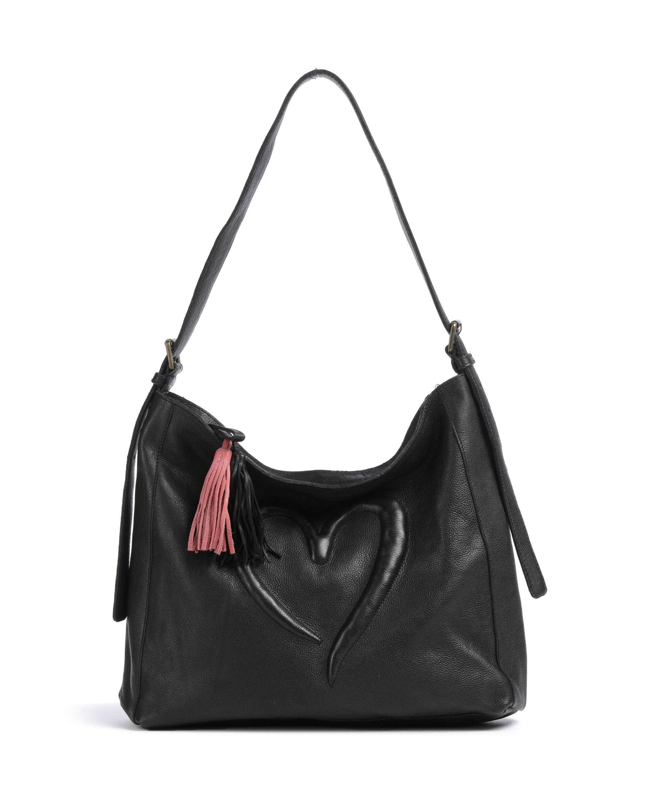 Taschendieb Wien Herzweg 2 Hobo bag black bean