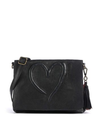 Taschendieb Wien Herzweg 3 Umhängetasche black bean