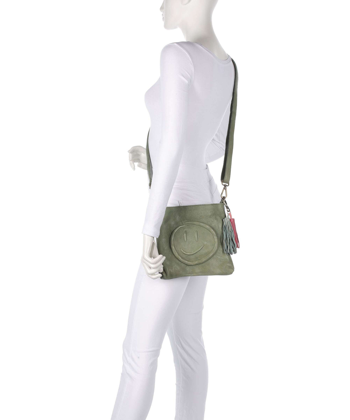 Taschendieb Wien Lachnerstrasse 4 Crossbody bag green leaf