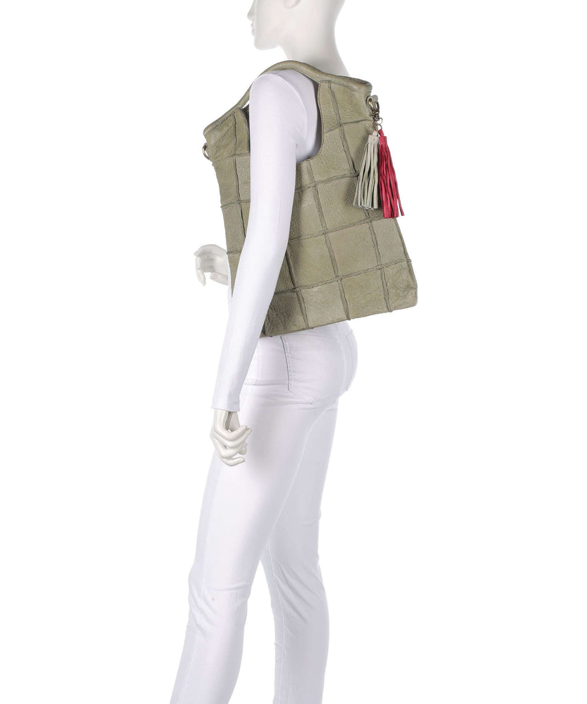 Taschendieb Wien Malvengasse 1 Tote bag green leaf