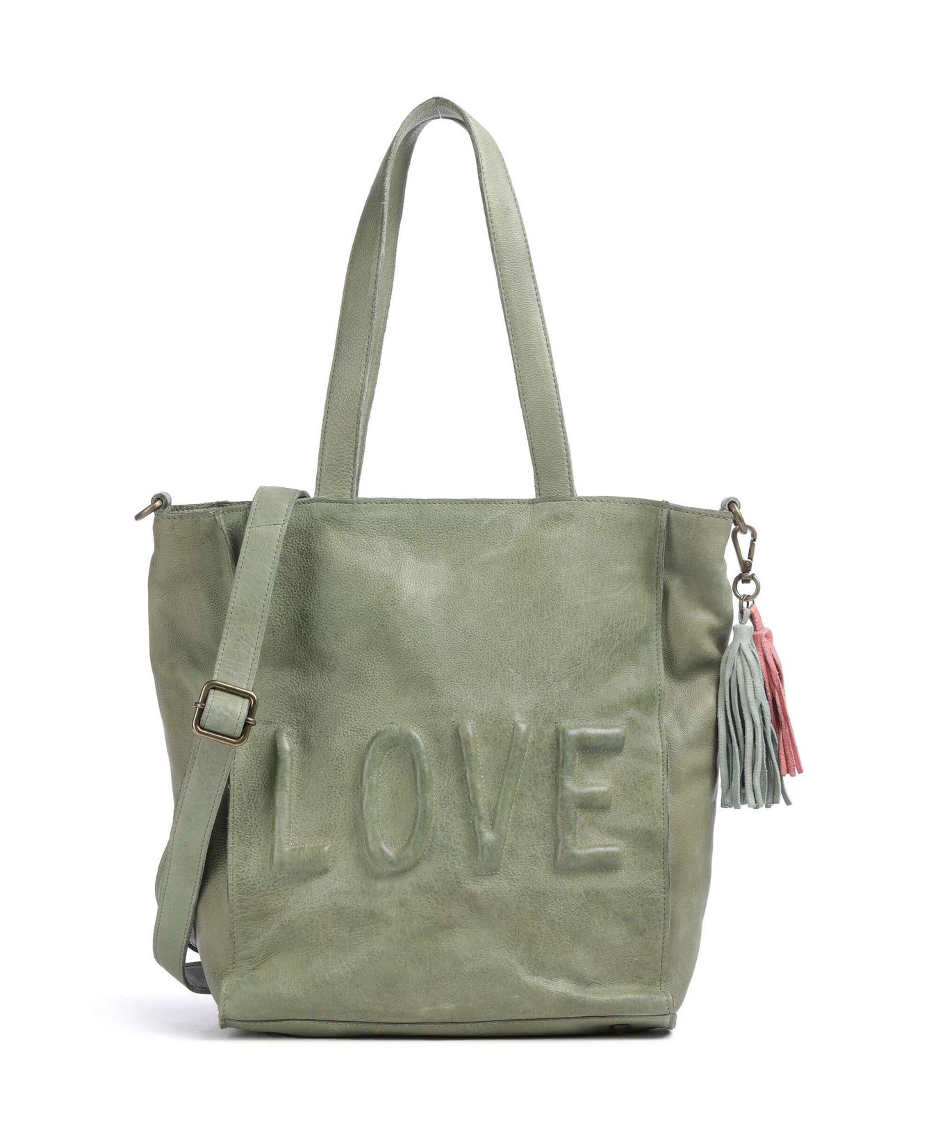 Taschendieb Wien Paoliweg 1 Tote bag green leaf