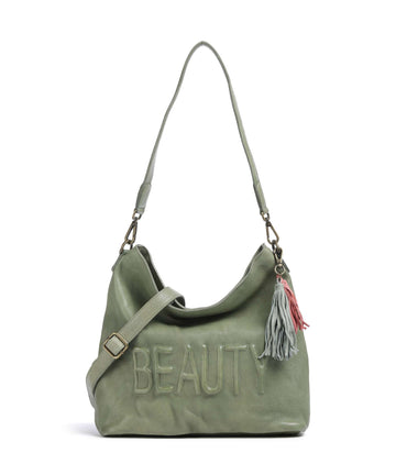 Taschendieb Wien Paoliweg 2 Schultertasche green leaf
