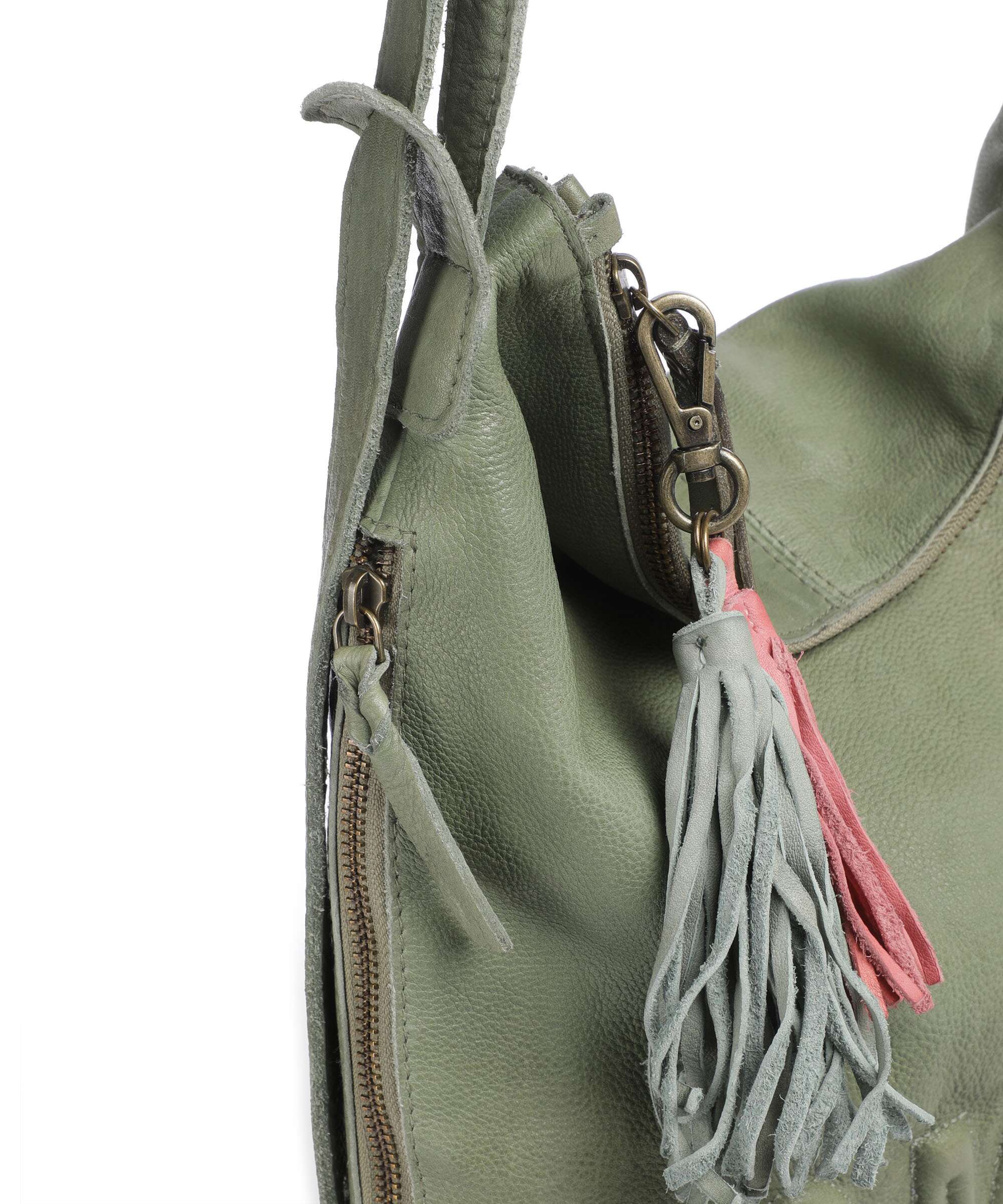 Taschendieb Wien Paoliweg 3 Backpack bag green leaf