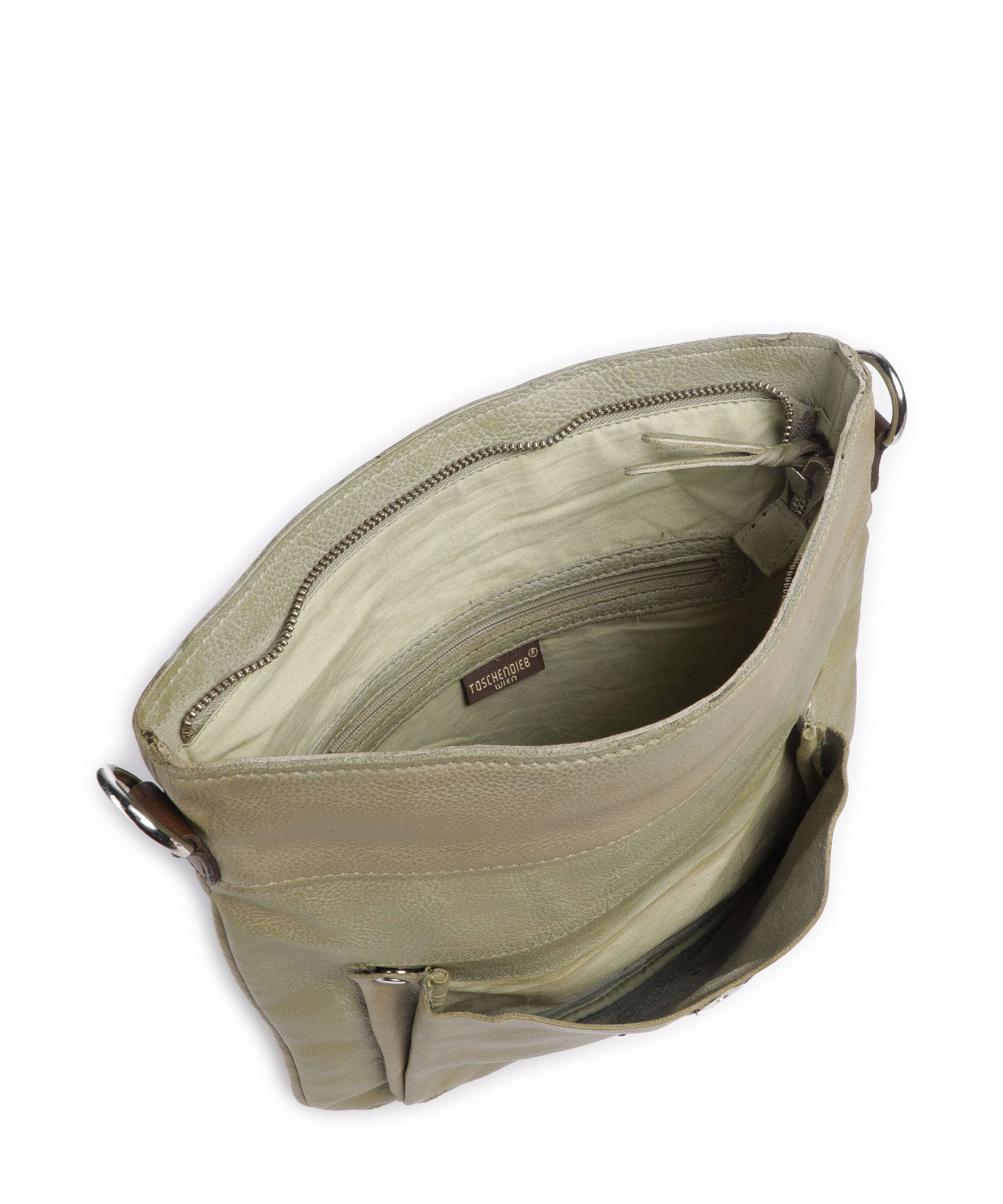 Taschendieb Wien Salvatorianerplatz 2 Crossbody bag green leaf
