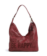 Taschendieb Wien Glücksbrücke 4 Beuteltasche red burgundy
