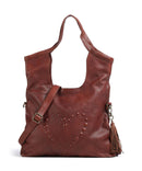 Taschendieb Wien Herzoggasse 3 Schultertasche brown brandy