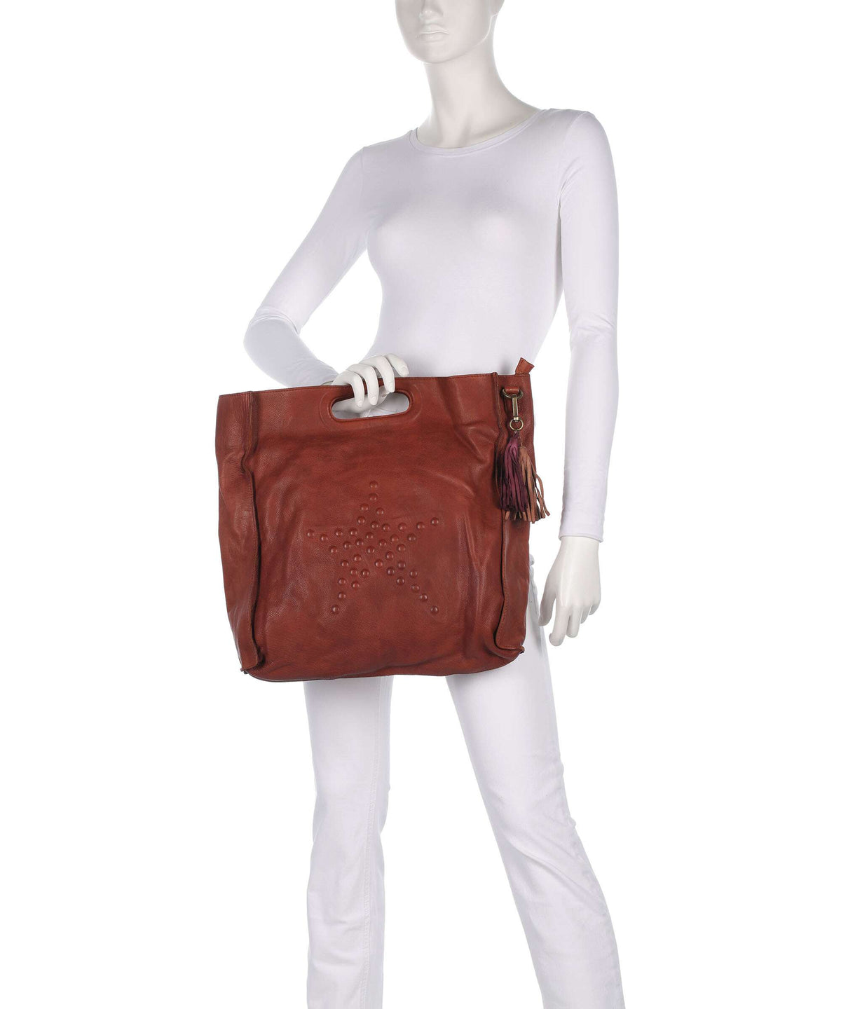 Taschendieb Wien Sternbergstraße 1 Handbag brown brandy