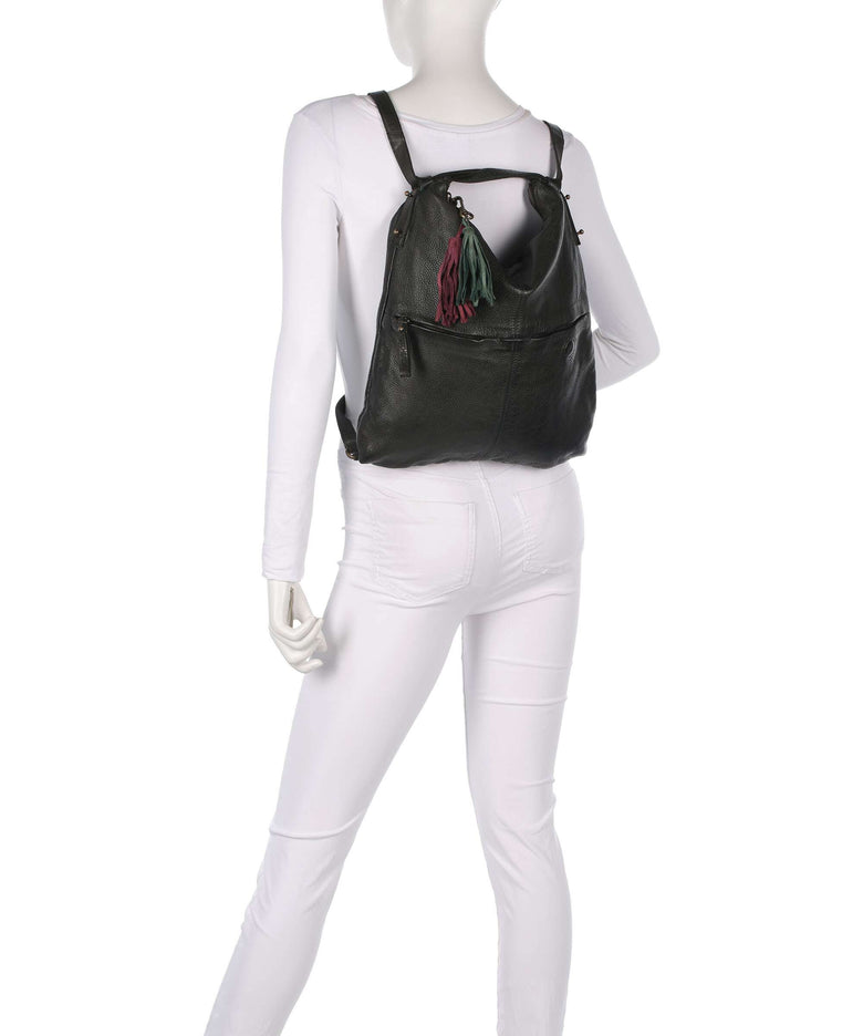 Taschendieb Wien Kaisterstrasse 3 Backpack bag green forest