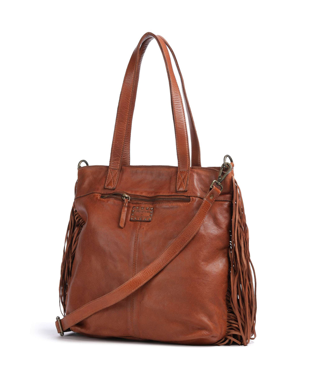 Taschendieb Wien Löwengasse 6x Tote bag cognac