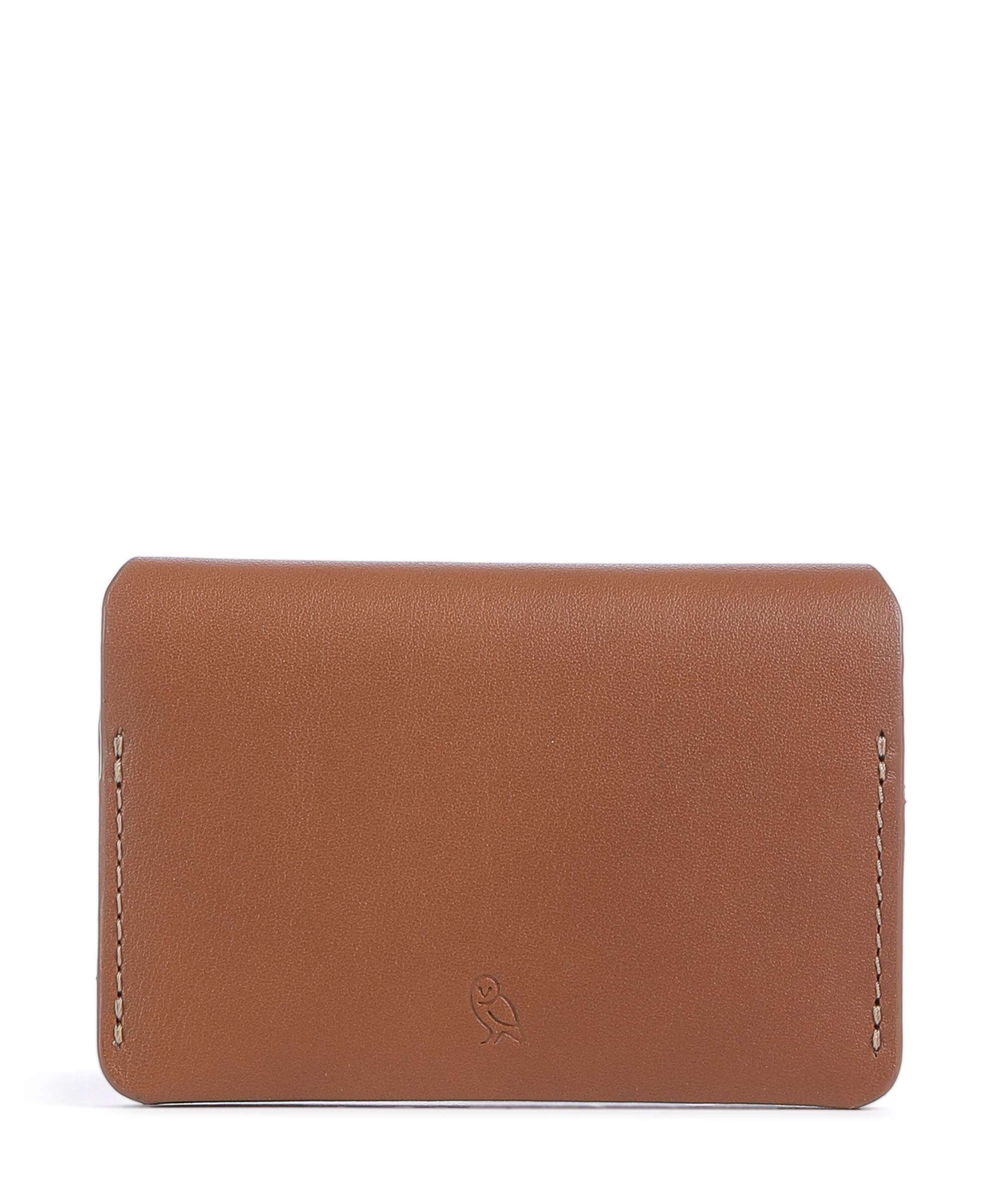 Bellroy Under Cover RFID Credit card holder caramel